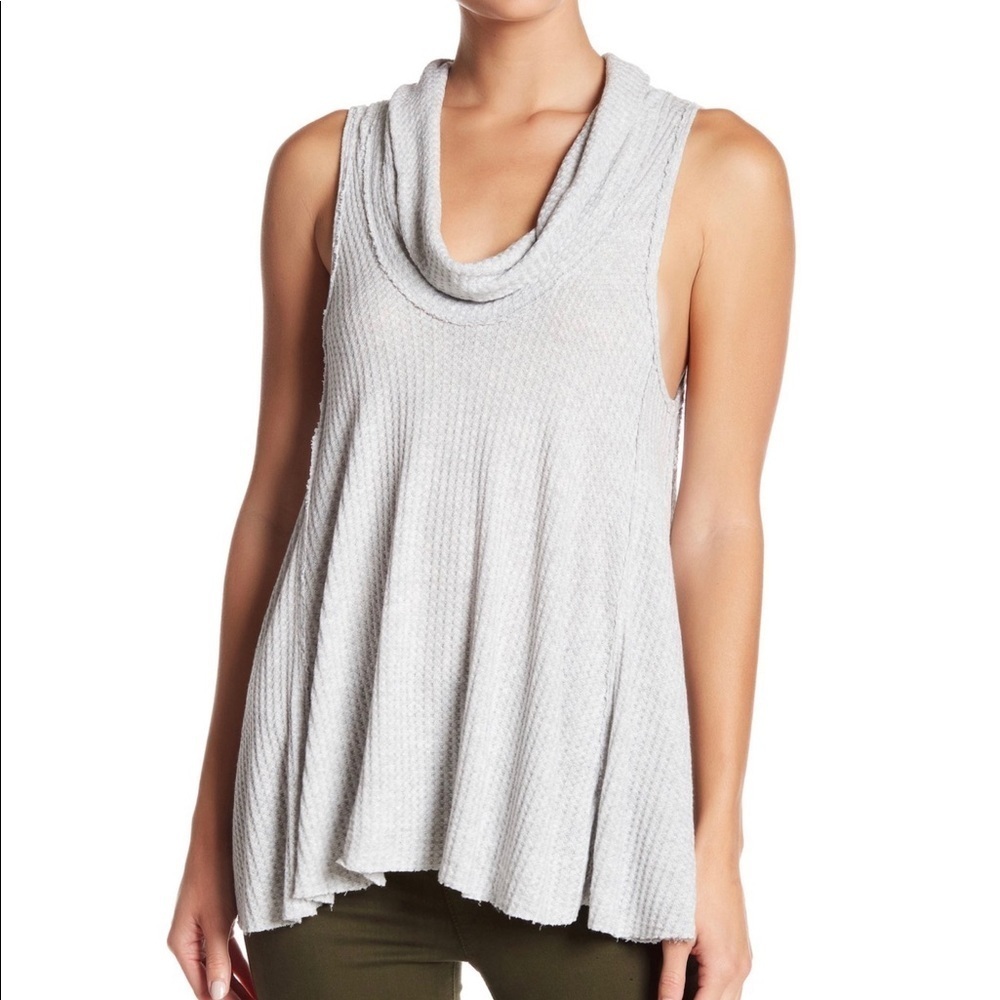 We the Free by Free People Swing It Cowl Neck top